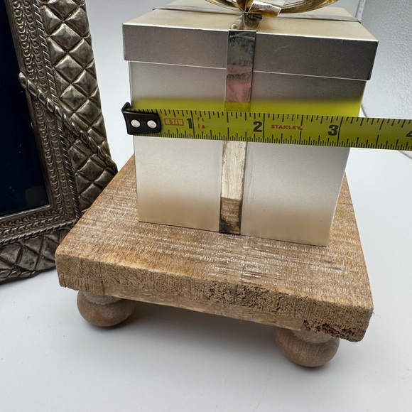 Vintage Godinger Elegant Silver Photo Frame and Candle Holder - Picture 11 of 15